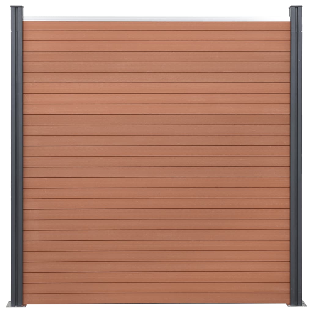 Schuttingpaneelset 526x186 cm HKC bruin 526 x 186 cm Bruin