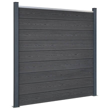 Schuttingpaneelset Hkc Grijs 353 x 186 cm