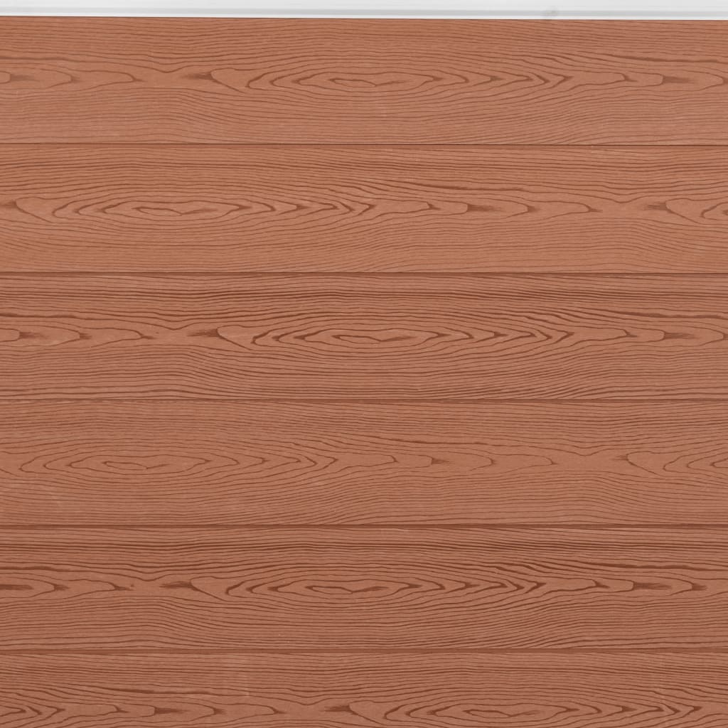 Schuttingpaneelset 699x186 cm HKC bruin 699 x 186 cm Bruin