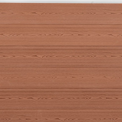 Schuttingpaneelset 699x186 cm HKC bruin 699 x 186 cm Bruin