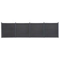 Fence panel set 699x186 cm HKC grey