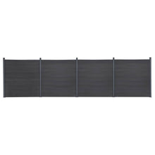Schuttingpaneelset Hkc Grijs 699 x 186 cm