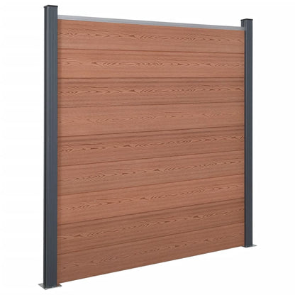 Schuttingpaneelset 872x186 cm HKC bruin 872 x 186 cm Bruin