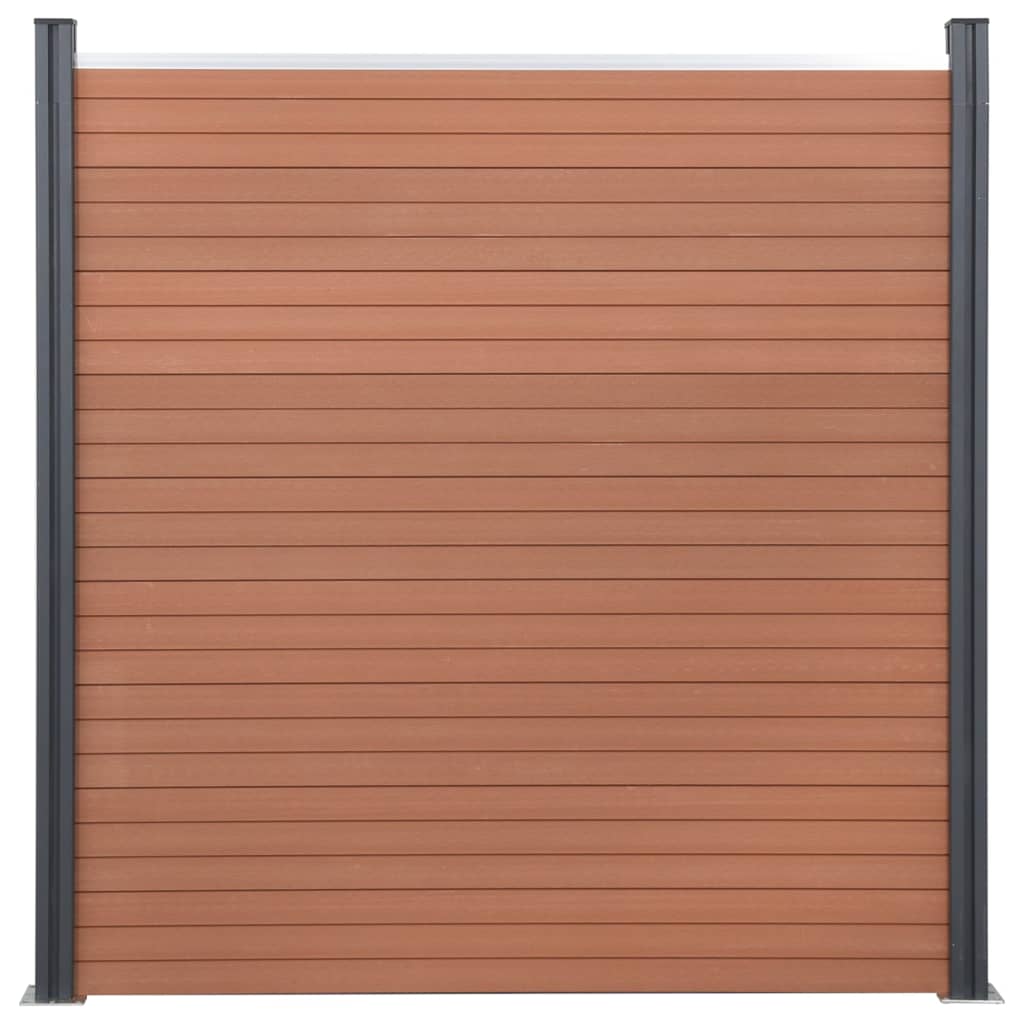 Schuttingpaneelset 872x186 cm HKC bruin 872 x 186 cm Bruin