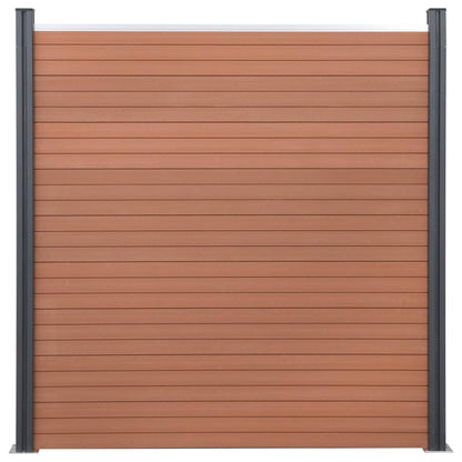 Schuttingpaneelset 872x186 cm HKC bruin 872 x 186 cm Bruin