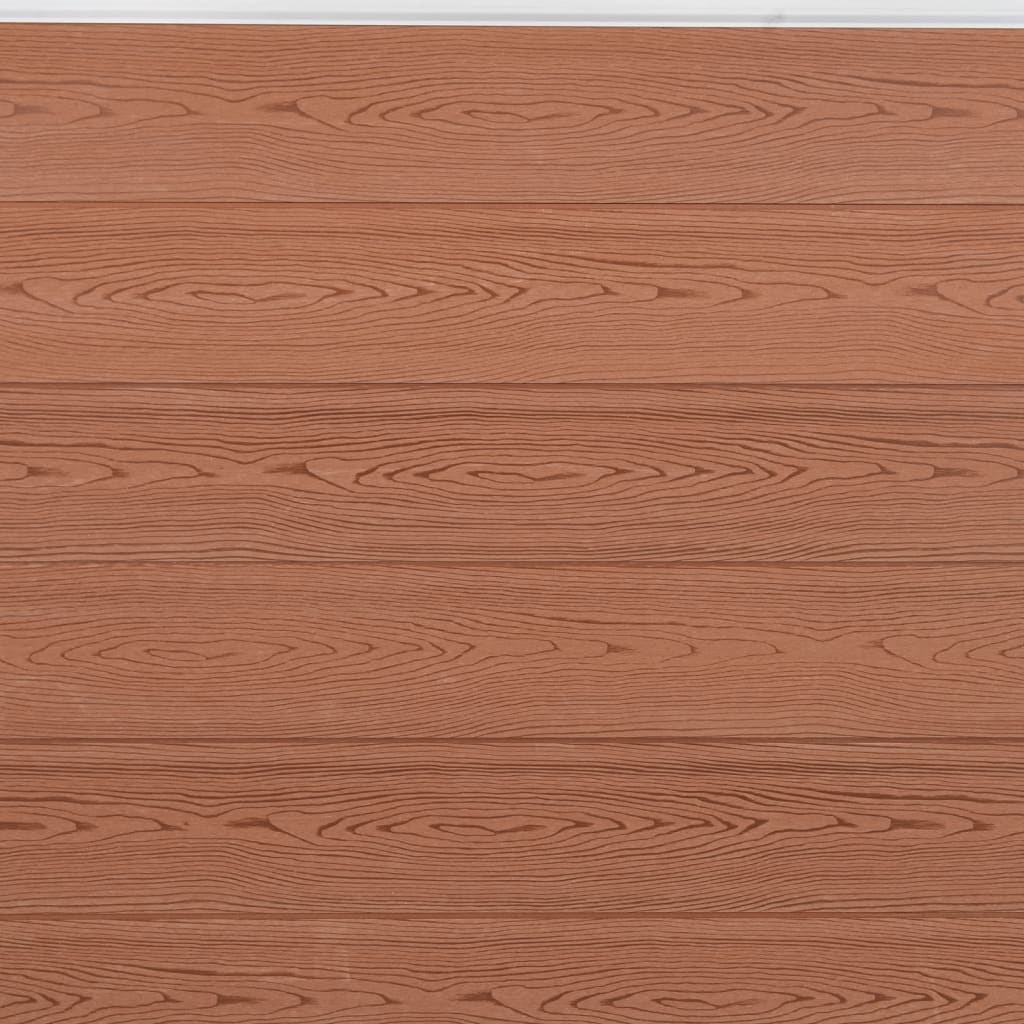 Schuttingpaneelset 872x186 cm HKC bruin 872 x 186 cm Bruin