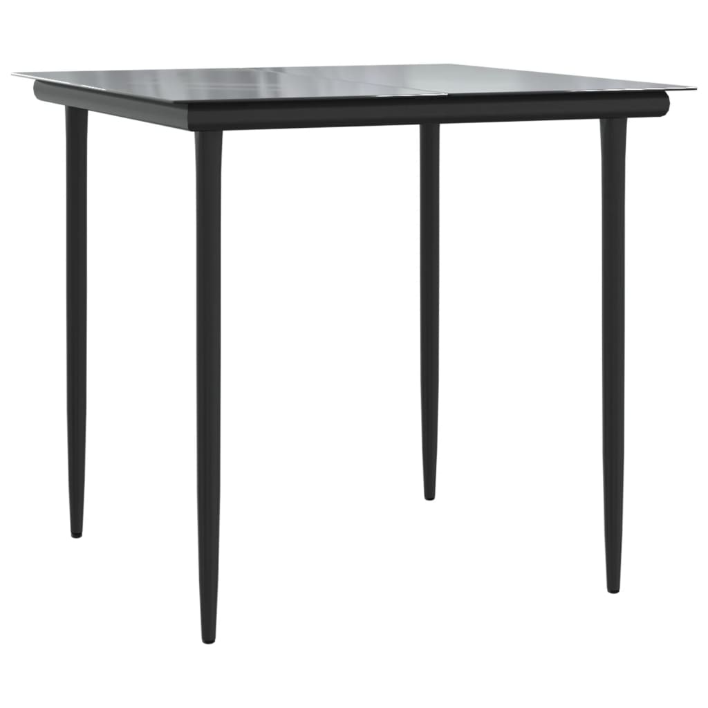 -Delige Tuinset Met Kussens Poly Rattan Bruin 5 80 cm tafellengte Puntige poot