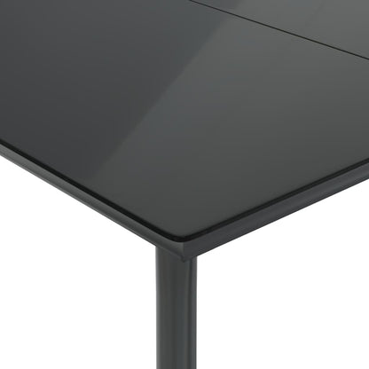 Tuinset met kussens poly rattan grijs 3 80 cm tafellengte Puntige poot