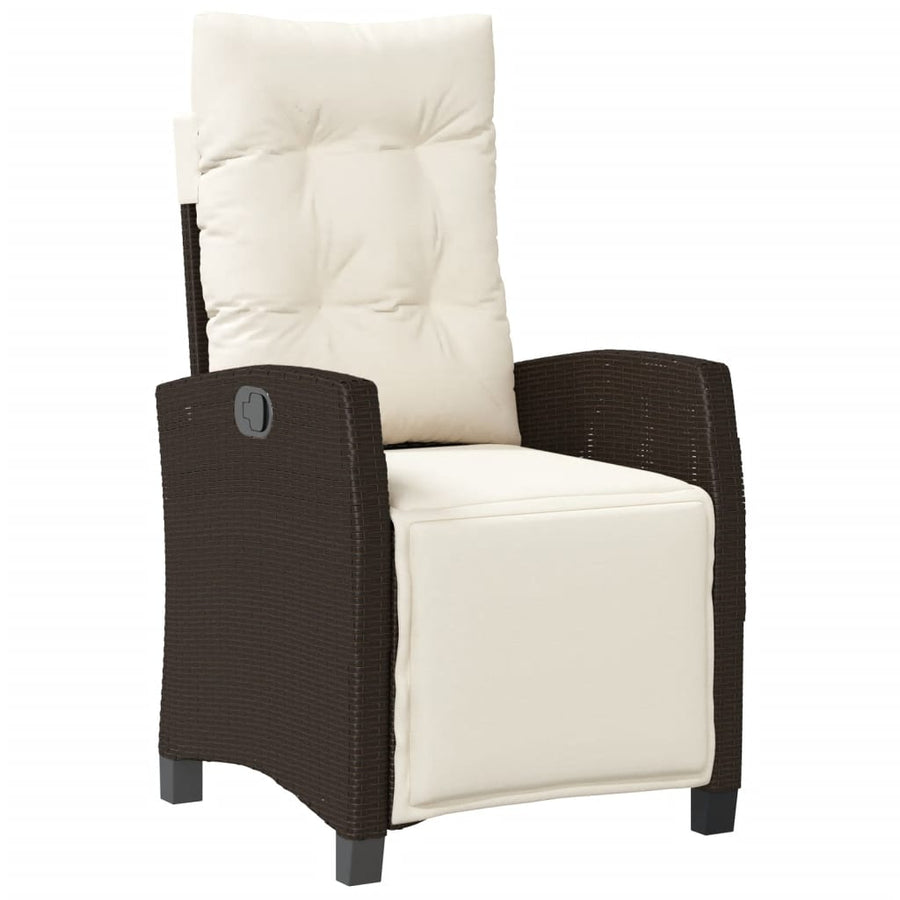 Tuinset Met Kussens Poly Rattan Bruin 5