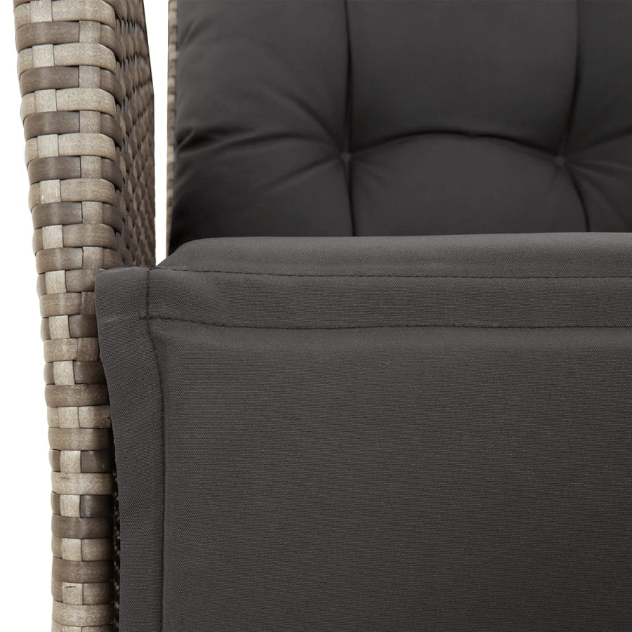 5-Delige Tuinset Met Kussens Poly Rattan 4