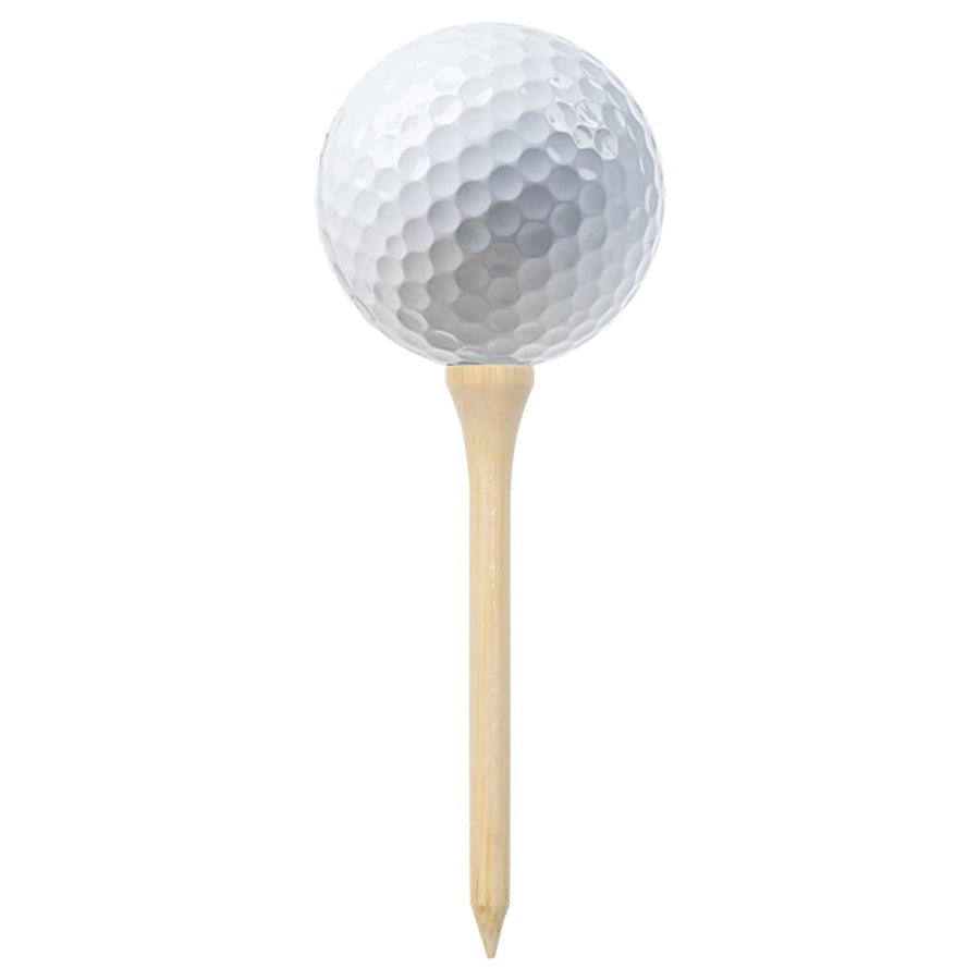 1000 St Golftees Bamboe 83 mm Naturel