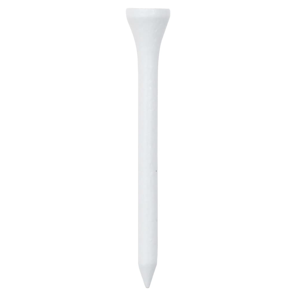 1000 St Golftees Bamboe 83 mm Wit