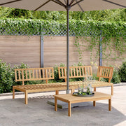 3-piece lounge set solid acacia wood pallet