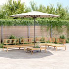 5-piece Lounge Set Solid Acacia Wood Pallet
