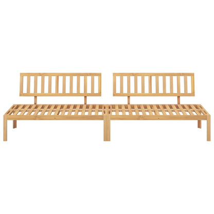 Tuinmiddenbanken 2 st pallet massief acaciahout