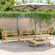 4-piece Pallet Lounge Set Solid Acacia Wood