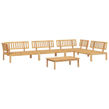 5-delige Loungeset pallet massief acaciahout