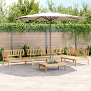 5-piece Lounge Set Solid Acacia Wood Pallet