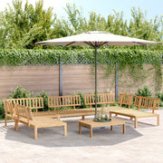 6-piece Lounge Set Solid Acacia Wood Pallets