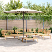 5-piece Lounge Set Solid Acacia Wood Pallet