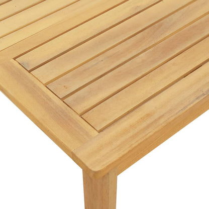 4-delige Loungeset pallet met kussens massief acaciahout