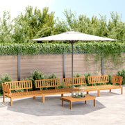 5-piece Lounge Set Solid Acacia Wood Pallet