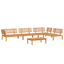 5-delige Loungeset pallet massief acaciahout