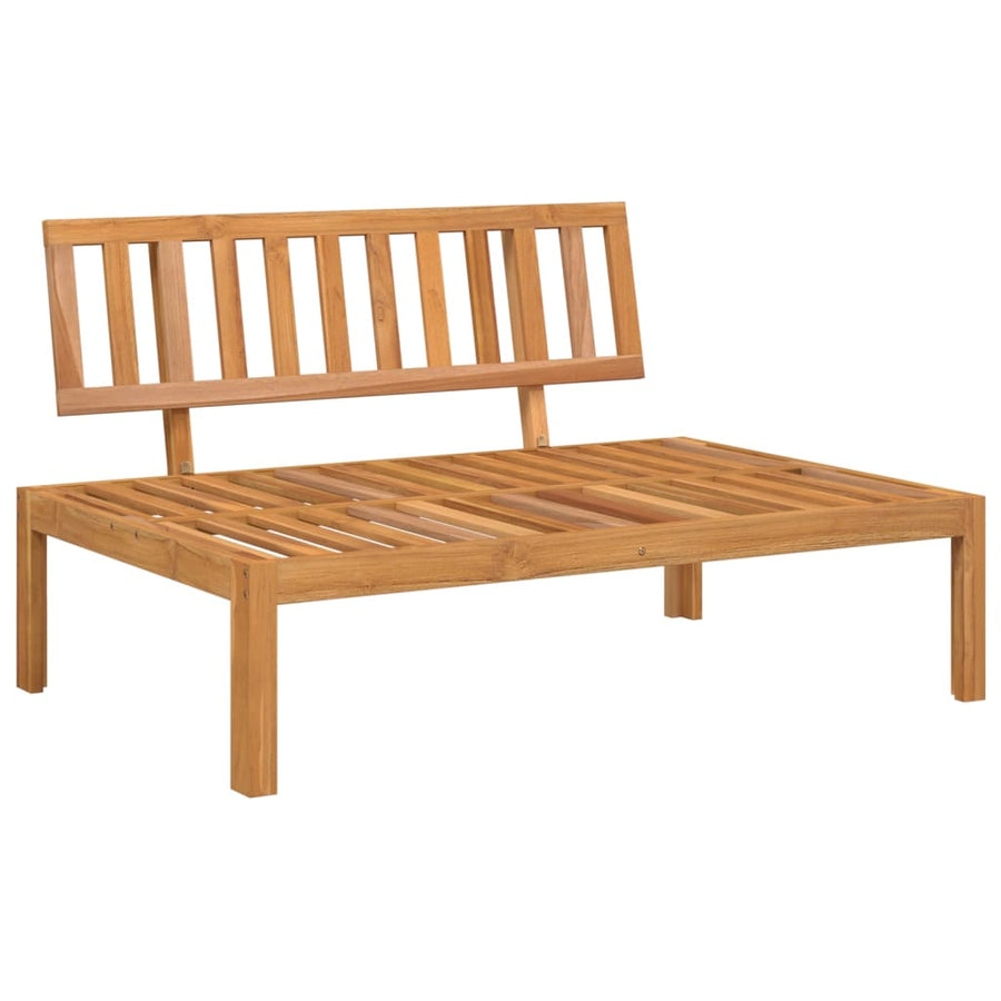 5-delige Loungeset pallet massief acaciahout