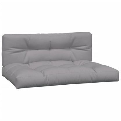 4-delige Loungeset pallet met kussens massief acaciahout