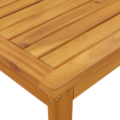4-delige Loungeset pallet met kussens massief acaciahout