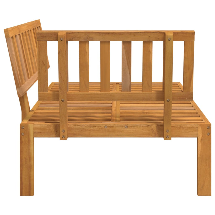 Tuinhoekbank pallet massief acaciahout