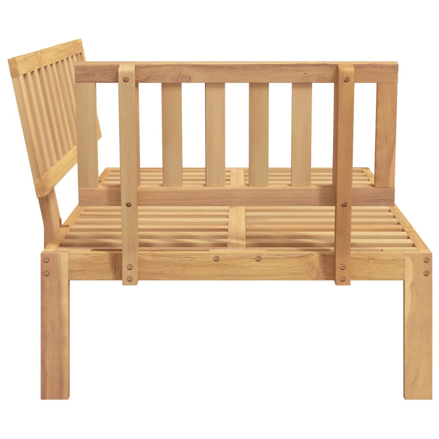 Tuinhoekbank pallet massief acaciahout