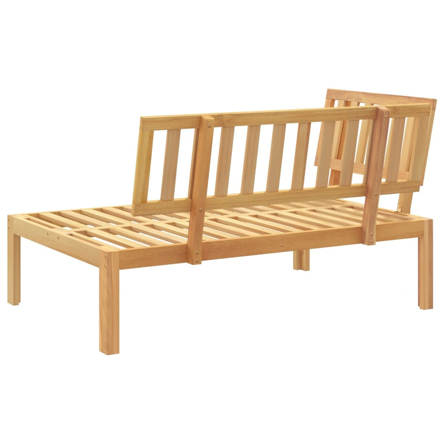 Tuinhoekbank pallet massief acaciahout