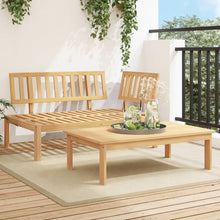 2-delige Loungeset pallet massief acaciahout