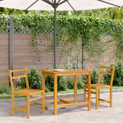 3-piece Balcony Set Solid Acacia Wood