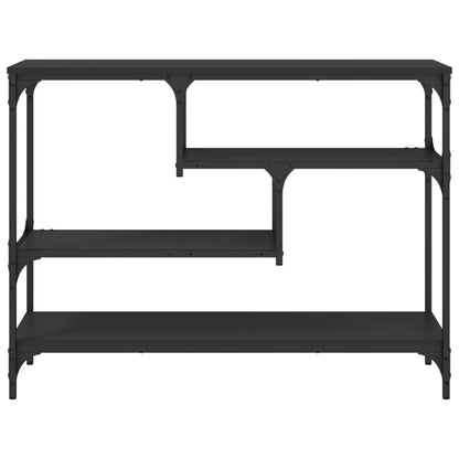 Wandtafel 00X30X75 Cm Bewerkt Hout Zwart