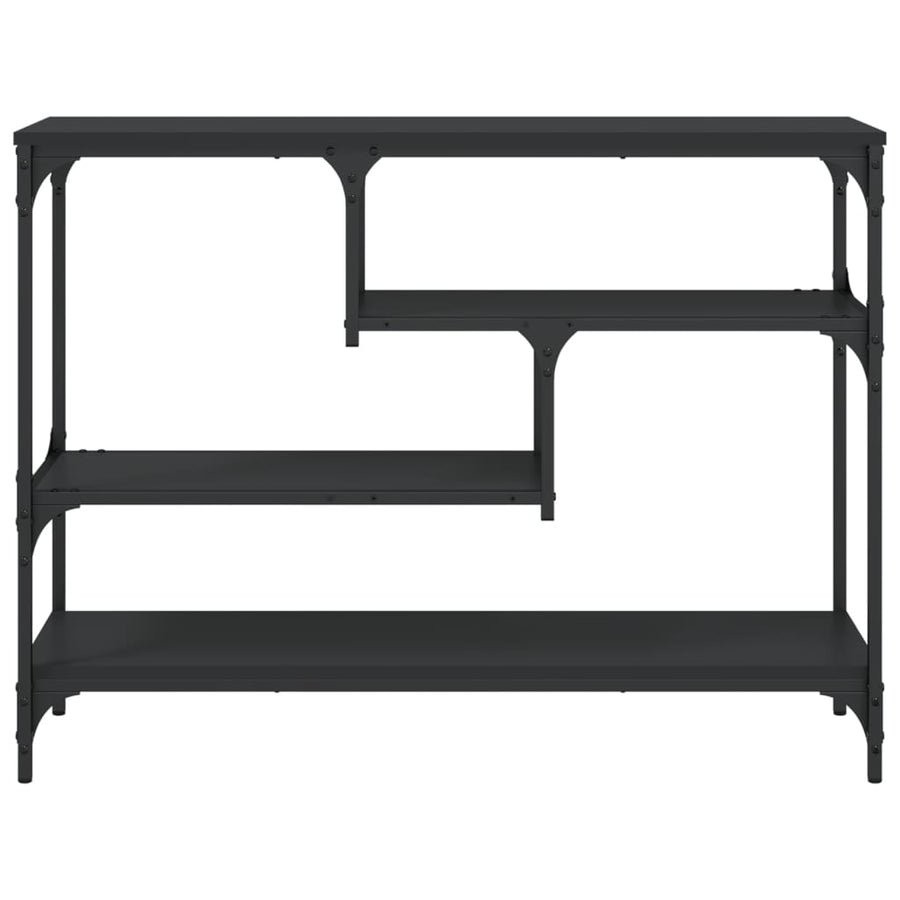 Wandtafel 00X30X75 Cm Bewerkt Hout Zwart