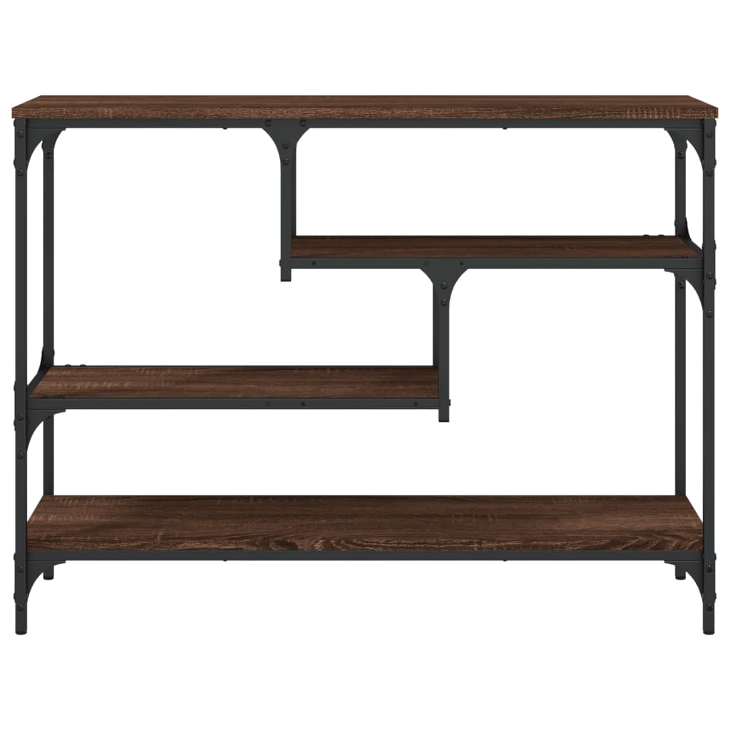 Wandtafel 00X30X75 Cm Bewerkt Hout Bruineikenkleurig bruin eikenkleur