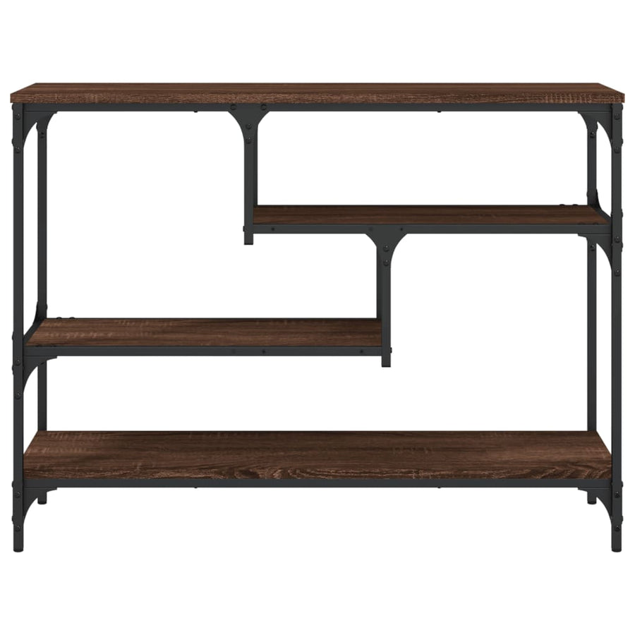 Wandtafel 00X30X75 Cm Bewerkt Hout Bruineikenkleurig bruin eikenkleur