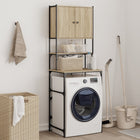 Wasmachinekast 68x48,5x194 cm sonoma eiken