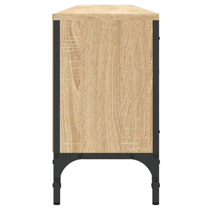 Tv-Meubel Met Lade 200X25X44 Cm Bewerkt Hout Kleur Sonoma eiken