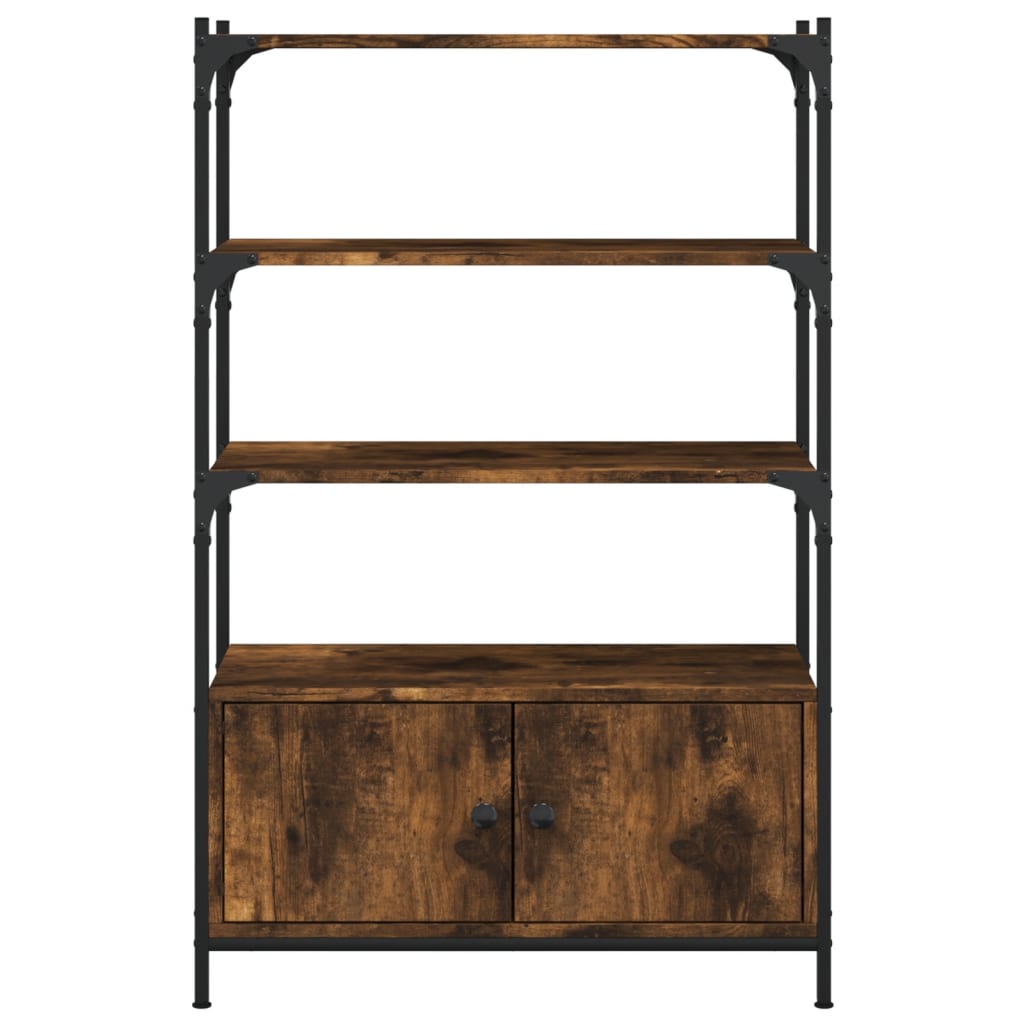 Boekenkast 3-Laags 70X30X109,5 Cm Bewerkt Hout 70 cm