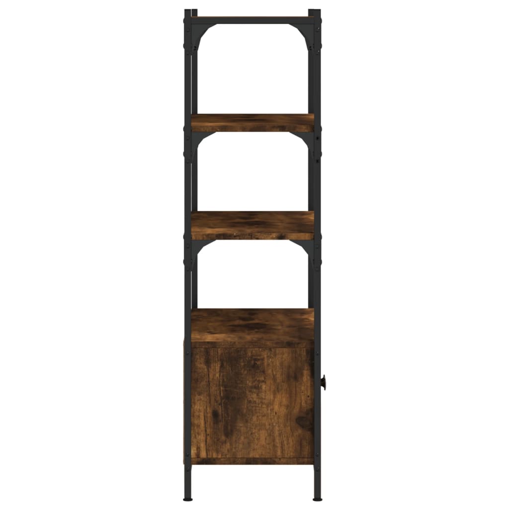 Boekenkast 3-Laags 70X30X109,5 Cm Bewerkt Hout 70 cm