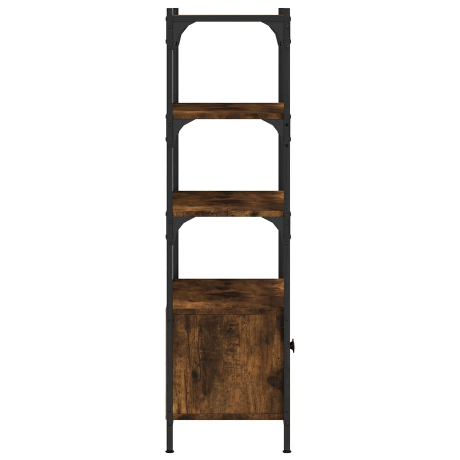 Boekenkast 3-Laags 70X30X109,5 Cm Bewerkt Hout 70 cm