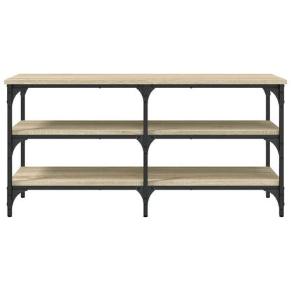 Schoenenbankje 100X38,5X49 Cm Bewerkt Hout Kleurig 100 x 38.5 x 49 cm Sonoma eiken