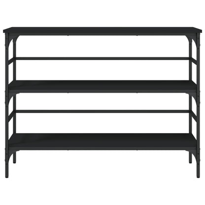 Wandtafel 00X32X75 Cm Bewerkt Hout Zwart