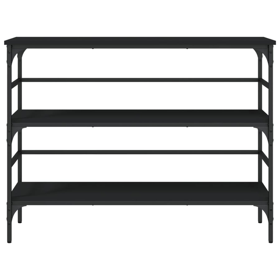 Wandtafel 00X32X75 Cm Bewerkt Hout Zwart