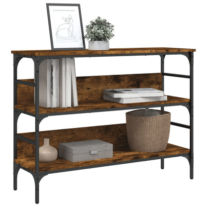 Wandtafel 100X32X75 Cm Bewerkt Hout Kleurig Gerookt eiken