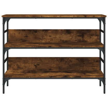 Wandtafel 100X32X75 Cm Bewerkt Hout Kleurig Gerookt eiken