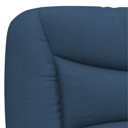 Bedframe zonder matras "Hvar" 120x200 cm stof blauw